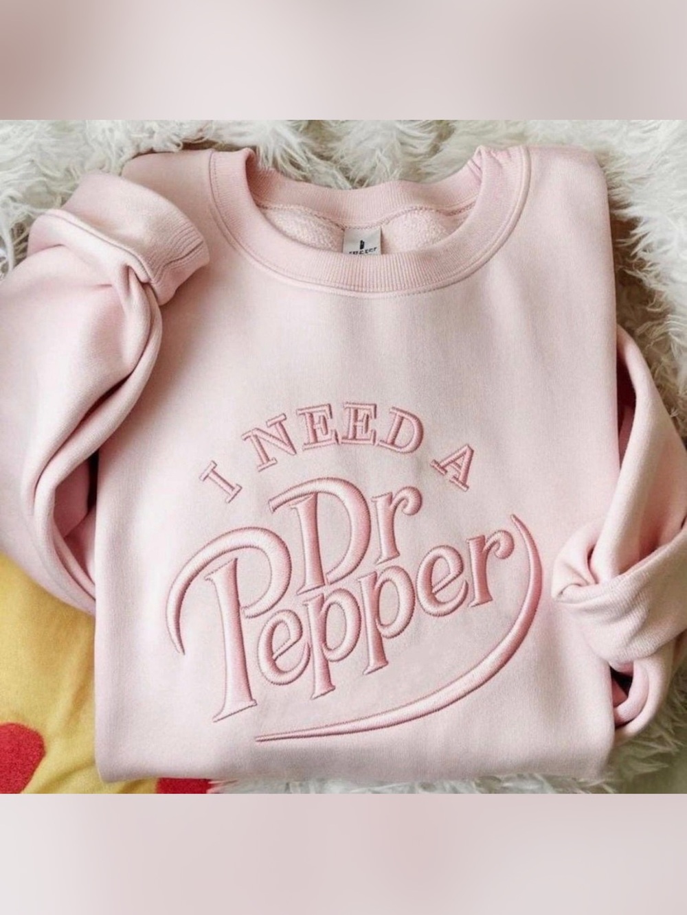 NWOT I need a Dr Pepper sweatshirt